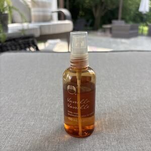 Vtg The body shop Body Mist VANILLA VANILLE Rare Discontinued 100ml 3.39oz